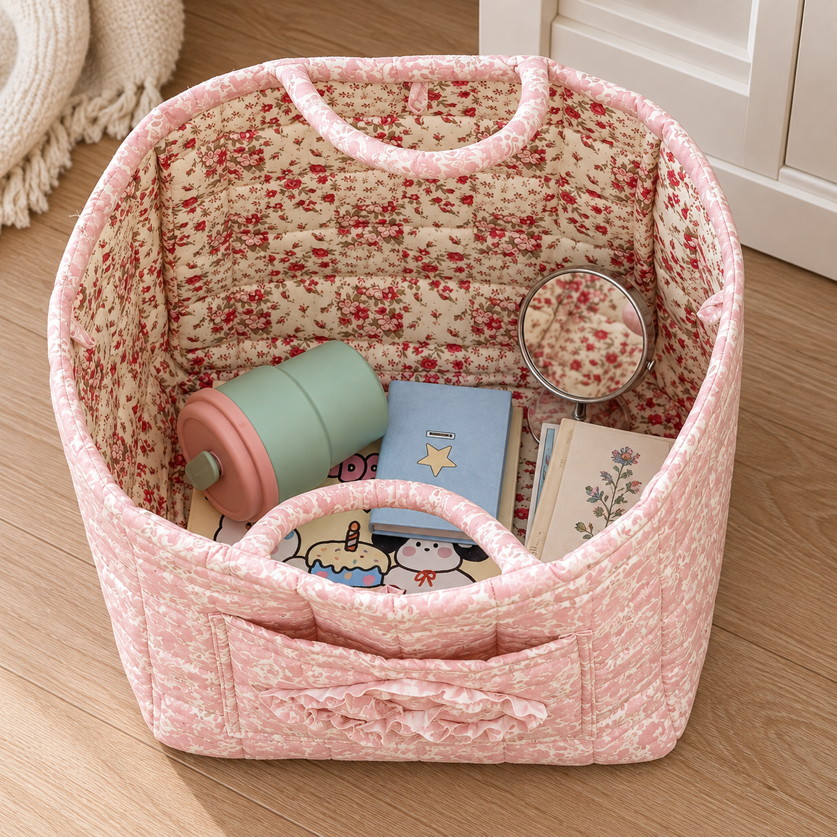 The Catchall Quilted Basket by HattieLane™