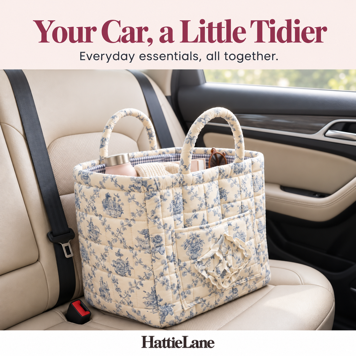The Catchall Quilted Basket by HattieLane™