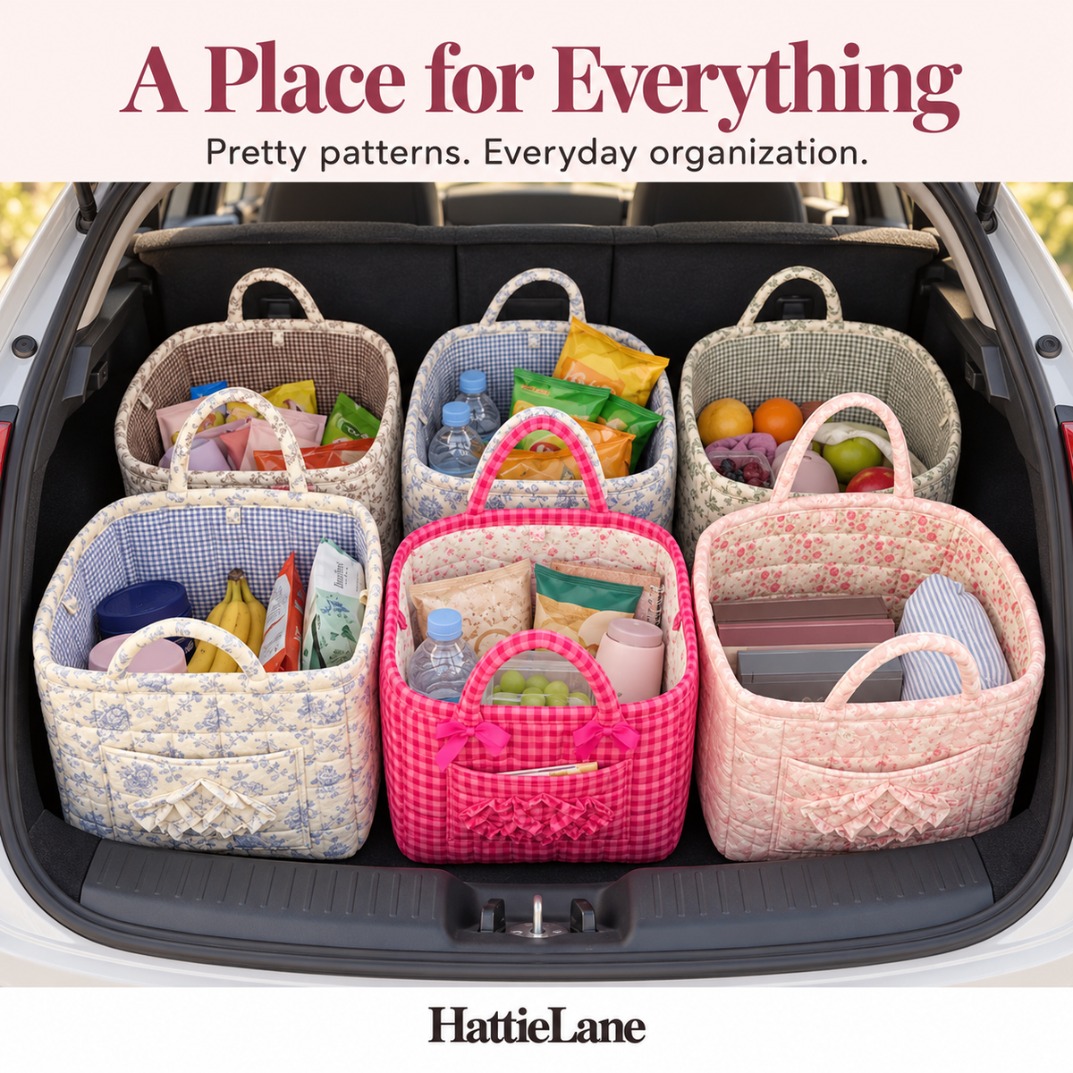 The Catchall Quilted Basket by HattieLane™